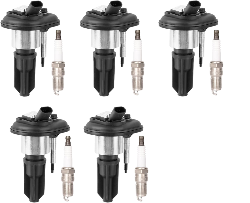 Ignition Coil Packs Spark Plugs for Chevy Colorado GMC Canyon Hummer H3 2004-06