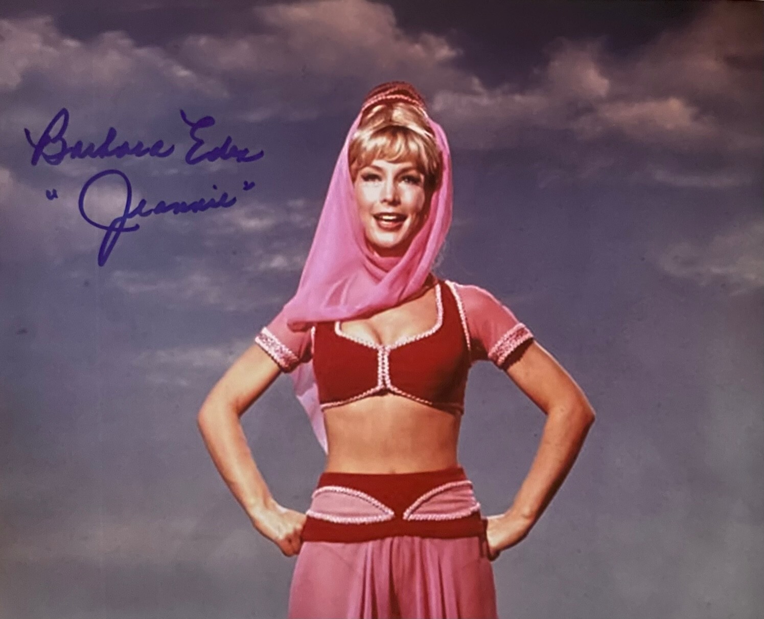 dream 様　JENNE Barbara Eden I Dream of Jeannie Original Autographed 8x10
