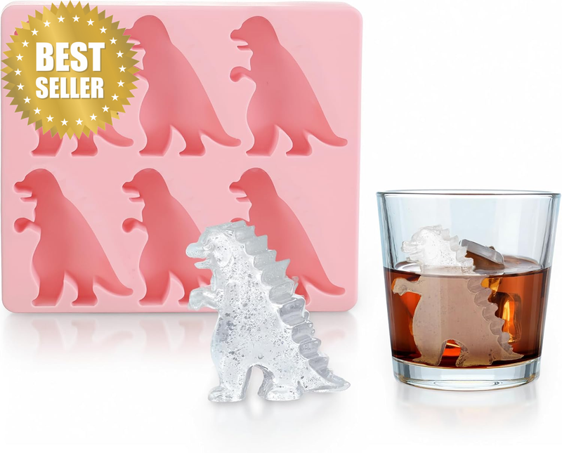 Monster Ice Mold, Dinosaur Ice Cube Tray | Homemade Flavored Frozen Large Silico