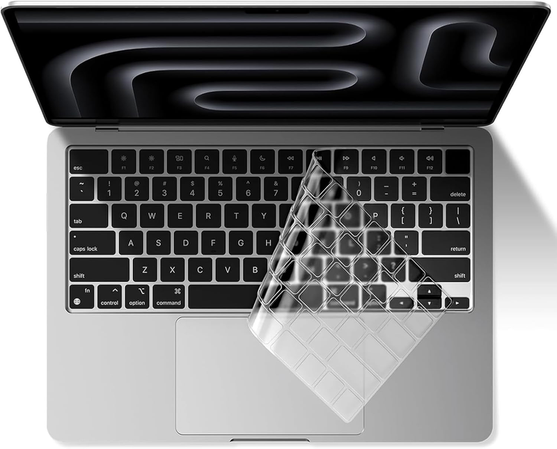 Premium Keyboard Cover Skin Ultra Thin for MacBook Air 15" M4 M3 M2 (A3241 A3114
