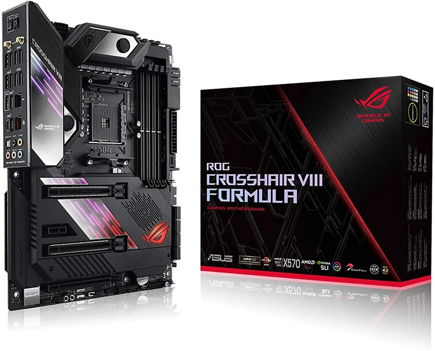 【超美品】ROG CROSSHAIR VIII FORMULA X570 ASUS ROG CROSSHAIR VIII FORMULA Motherboard - Specs, Compare