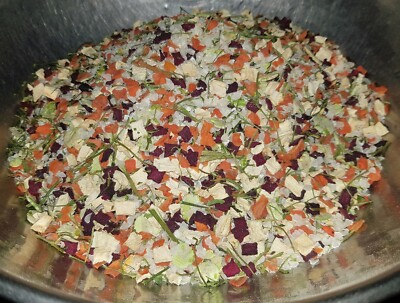 400g - 2 Kilo  GEMÜSE RISOTTO - Ergänzungsfutter für Hunde - BARF