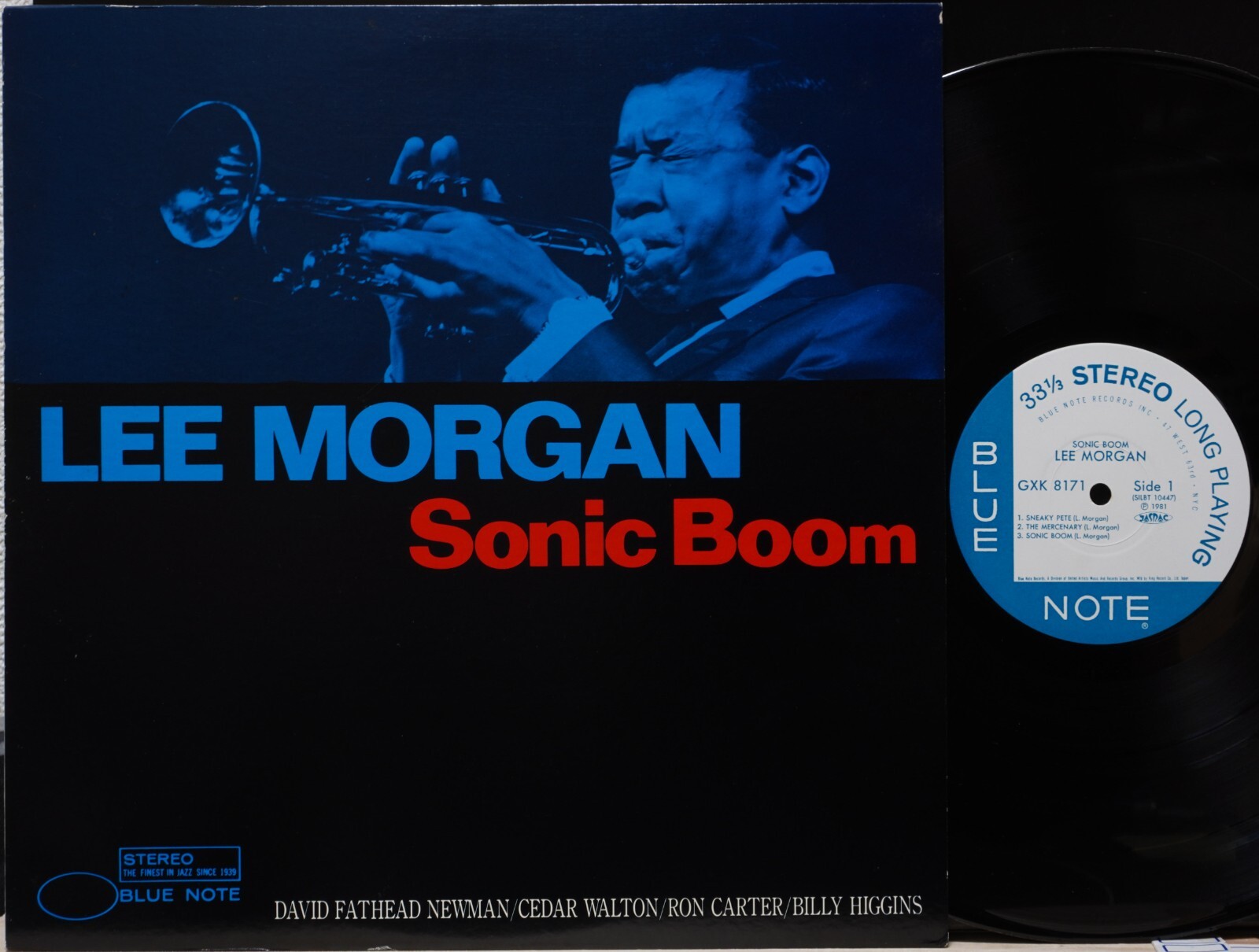 リー・モーガン / ソニック・ブーム 国内盤 LP ブルーノート リー・モーガン / ソニック・ブーム 国内盤 LP ブルーノート LEE