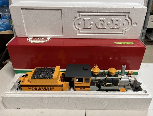 LGB Lake George & Boulder 2119D 2-6-0 Steam Loco & Tender w