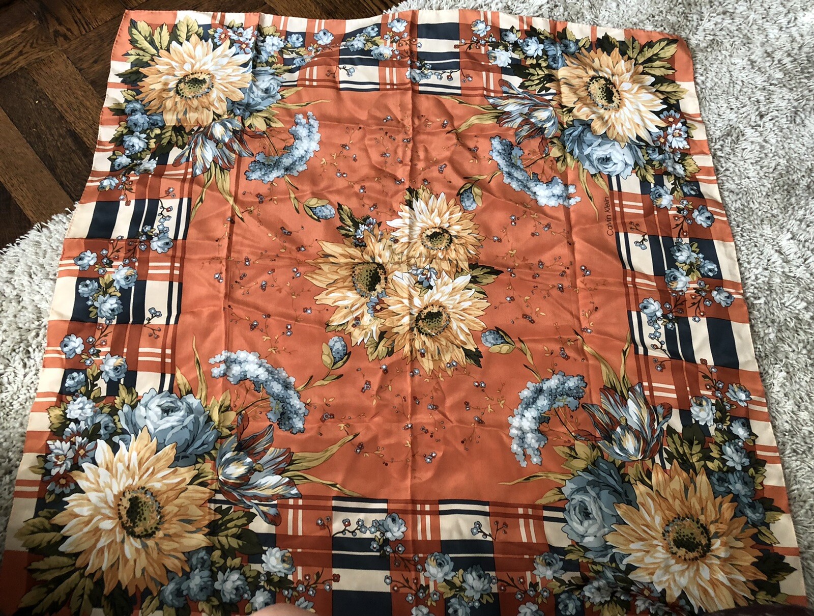 アクセサリー everyone classic silk scarf everyone classic silk scarf | everyone