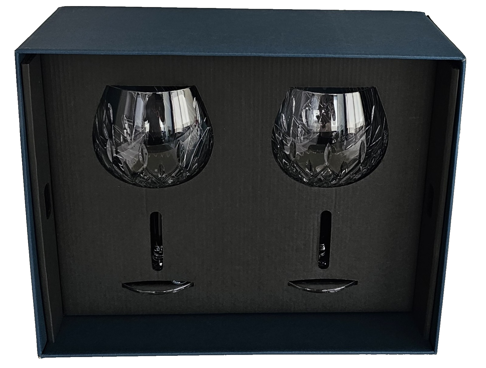 Waterford Gin Journeys Lismore Balloon Crystal Glasses Set of 2 -RRP: AUD$349.00