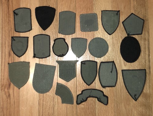 Lot Of 20 US Army Velcro Patches