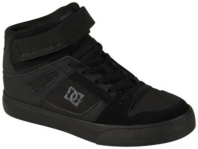 

Детская обувь DC Pure High Top с эластичной резинкой — черный / черный / черный — новинка