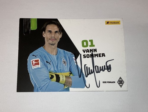 Yann Sommer Official Hand Signed Borussia Mönchengladbach