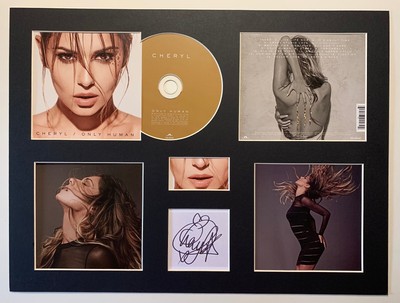 CHERYL COLE - Signed Autographed - ONLY HUMAN - Album Display Deluxe
