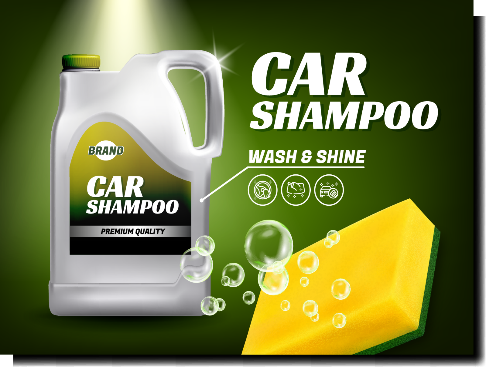 2x5 L Autoshampoo Konzentrat m Abperleffekt Autopflege, Autowäsche + Ausgießer