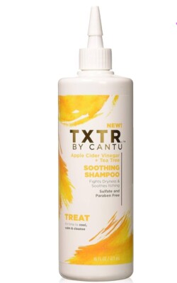 TXTR By Cantu Apple Cider Vinegar + Tea Tree Soothing Shampoo  16 fl. oz.