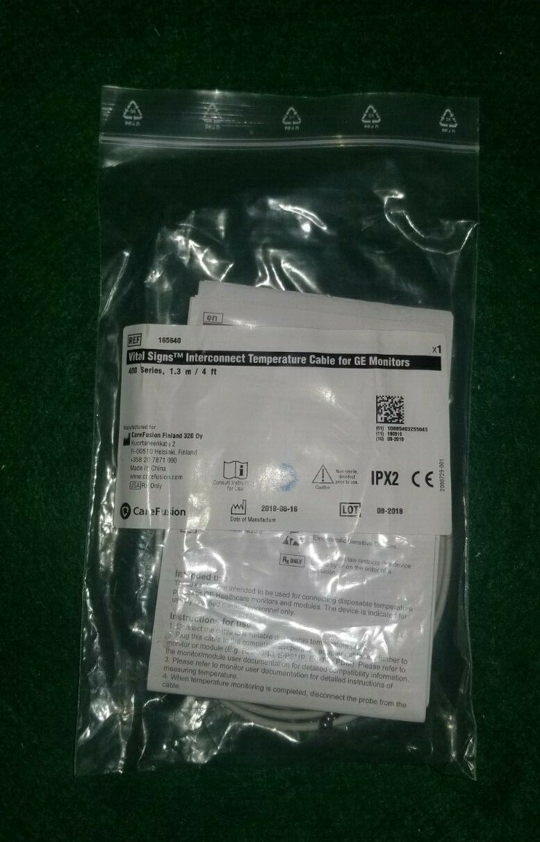 GoGlamping　HENGEN+　4m×4m GE Cable For 400-Series Disposable Temperature Probes - Ref