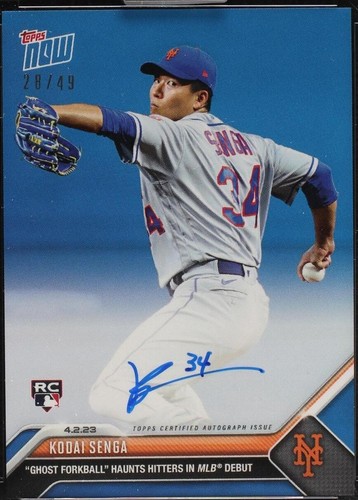 2023 Topps Now - Kodai Senga #32B