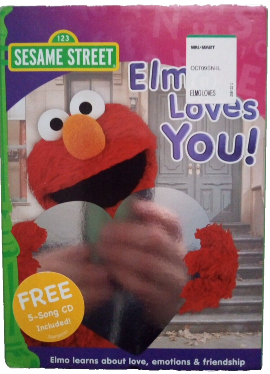 Sesame Street, Elmo Loves You! DVD, 2008, Family, Children