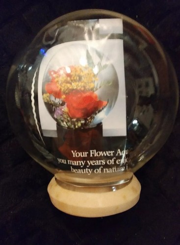 Beautiful Large Round Flower Decoration Aquarium