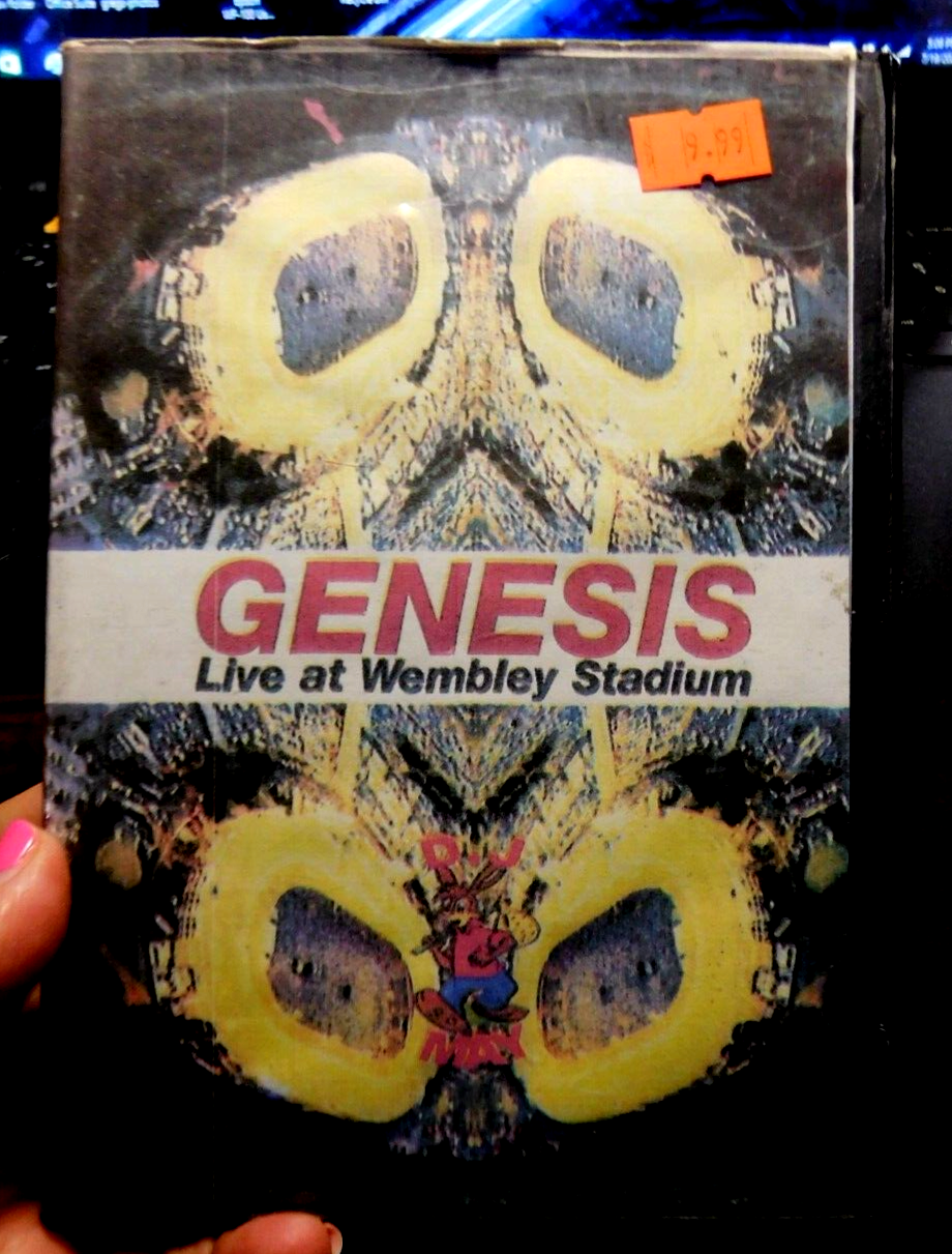 GENESIS Live at Wembley Stadium Phil Collins DVD-R Pro Shot