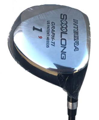 New Integra SoooLong GRAPH TI 9* Graphite Stiff Flex Golf Club Driver 