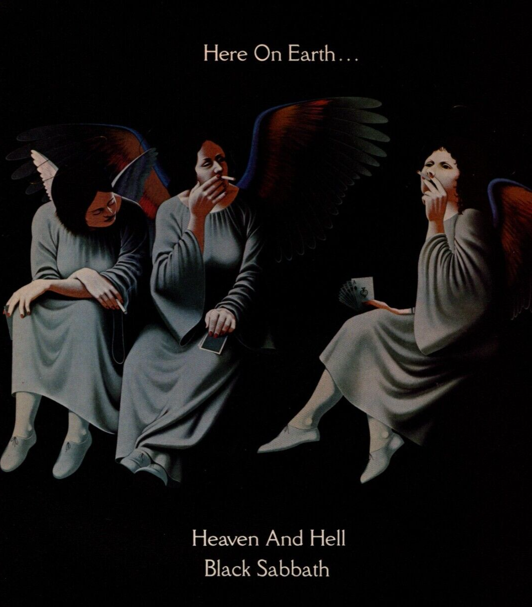 BLACK SABBATH - HEAVEN AND HELL PHCR-6072 旧規格 日本盤 帯付