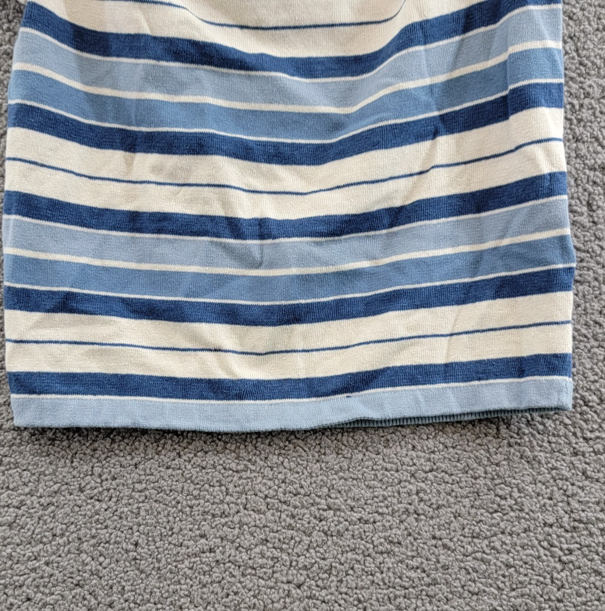 Lauren Ralph Lauren Striped Off-the-Shoulder Sweater Top Women L Multi Pullover - Picture 4 of 17