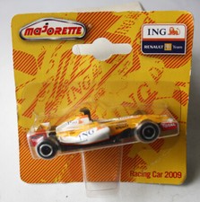 VERY RARE MAJORETTE FORMULA F1 ING RENAULT TEAM RACING CAR 2009 1:64 NEW SEALED! | eBay