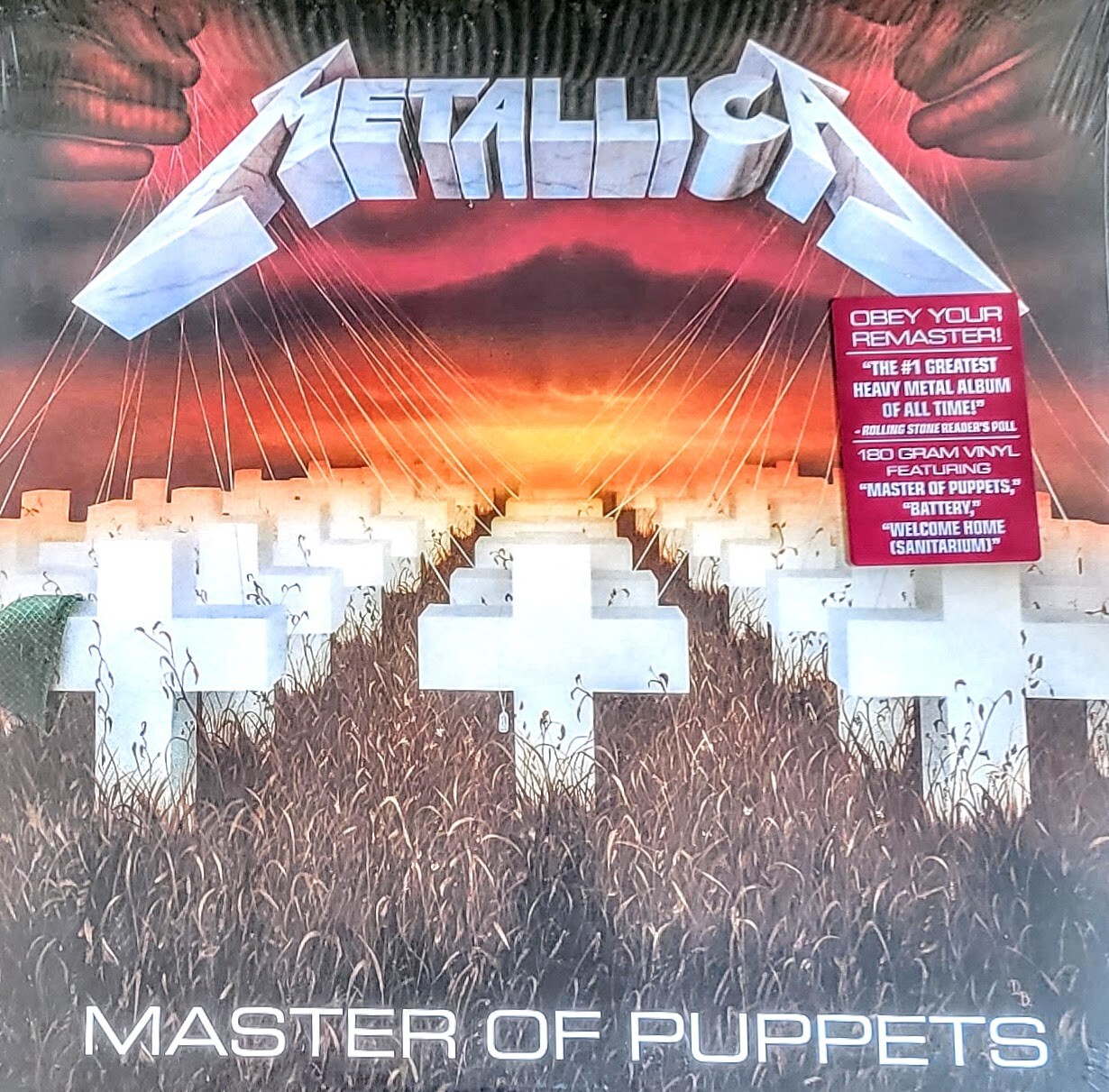 Metallica – Master Of Puppets, 180 Gram Vinyl LP Metallica – Master Of Puppets, 180 Gram Vinyl LP