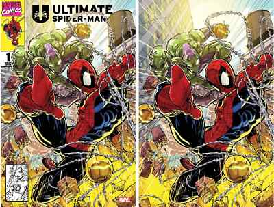 ULTIMATE SPIDER-MAN #1 (KAARE ANDREWS EXCLUSIVE TRADE/VIRGIN SET) ~ Marvel