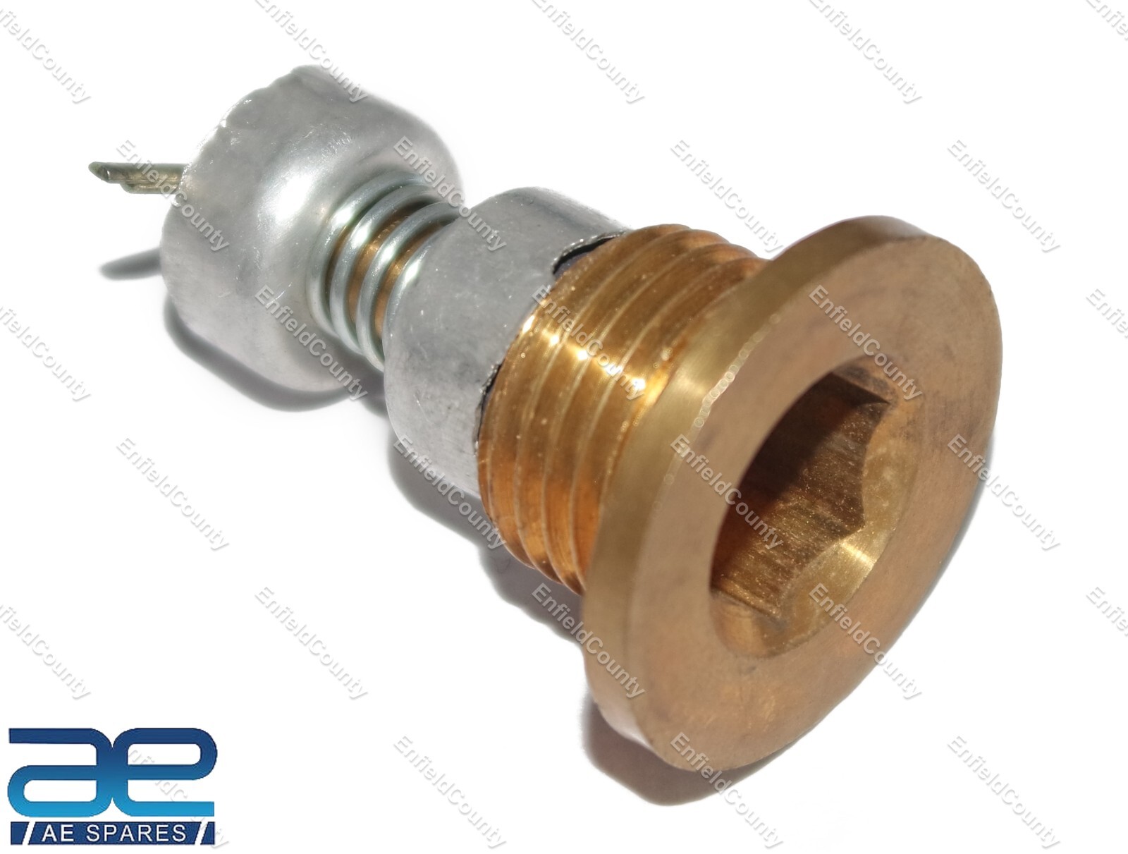 Lambretta Oil Drain Brass Nut  Li GP SX TV Series 1 2 3 Scooters 