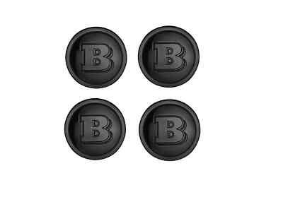 Brabus Smart 453 Center Wheel Hub Caps 4-Set A45340007009696