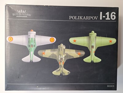 *RARE* 1/48 Eduard Royal Class R0003 Polikarpov I-16 / Triple Combo