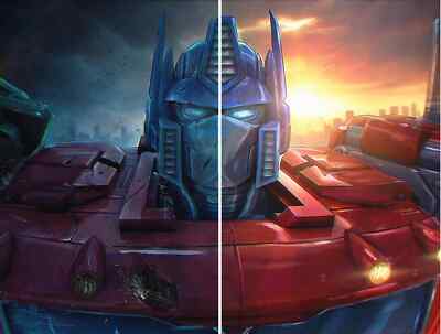 TRANSFORMERS #11 (TIAGO DA SILVA EXCLUSIVE CLEAN/BATTLE-DAMAGE CONNECTING SET)