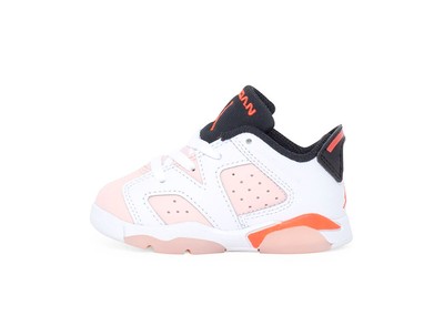 Toddlers Jordan 6 Retro Low White/Atmosphere-Infrared 23 (DV3529 102) - 4