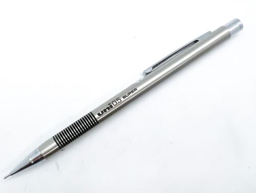 NOS Mitsubishi Super Uni Mechanical Pencil 0.5 0.5mm Etched NOS Mitsubishi Super Uni Mechanical Pencil 0.5 0.5mm Etched