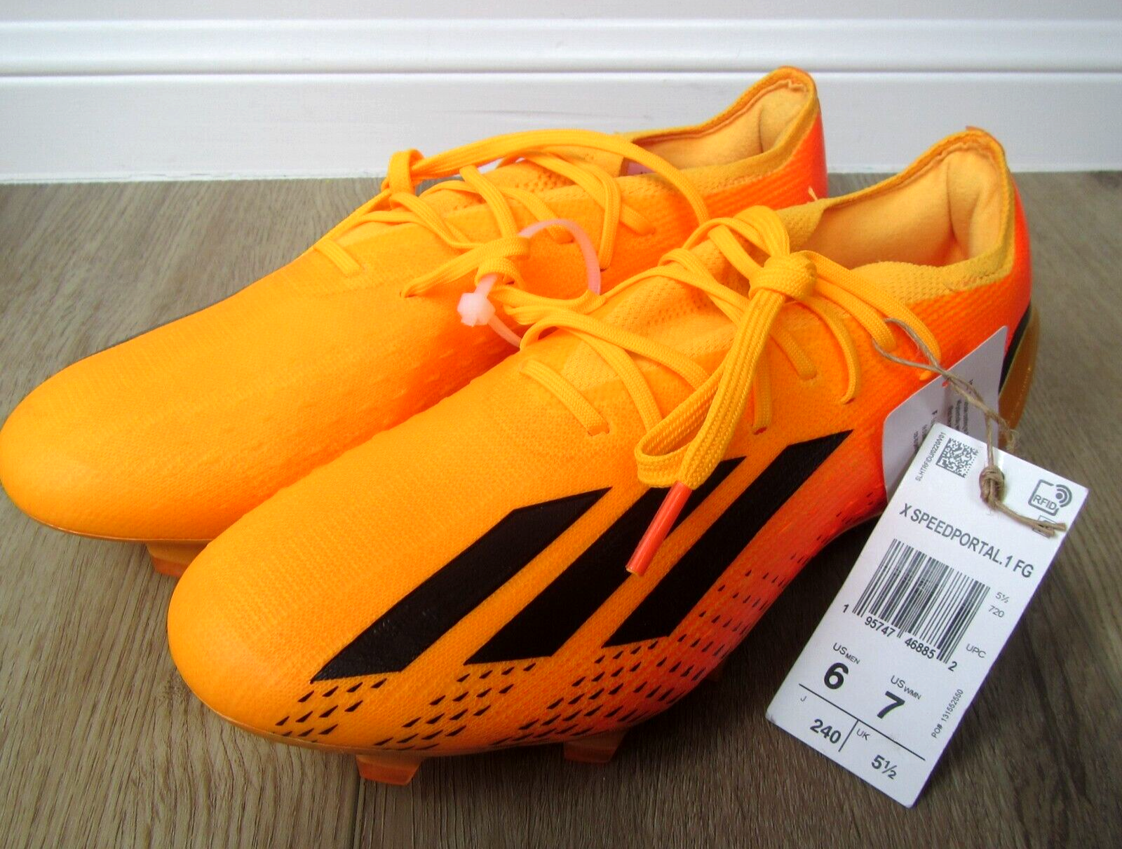 シューズ adidas X SPEEDPORTAL + FG 26cm NEW ADIDAS X SPEEDPORTAL.1 FG SOCCER CLEATS SHOES MENS 6