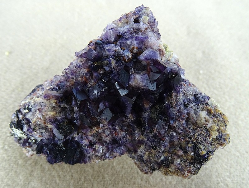 Fluorit Revier Frohnau Erzgebirge Sachsen 65x45x20