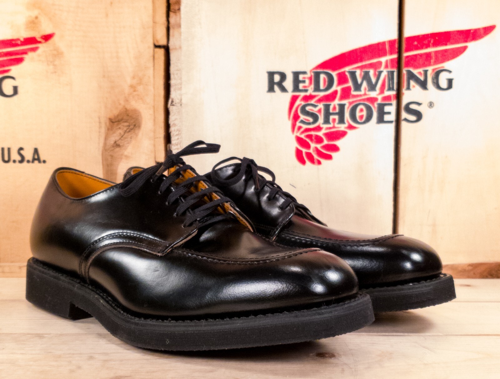 Red Wing 9335 Moc Toe Oxfords Size 7.5D (USA) (1970s Version Red Wing 9335 Moc Toe Oxfords Size 7.5D (USA) (1970s Version