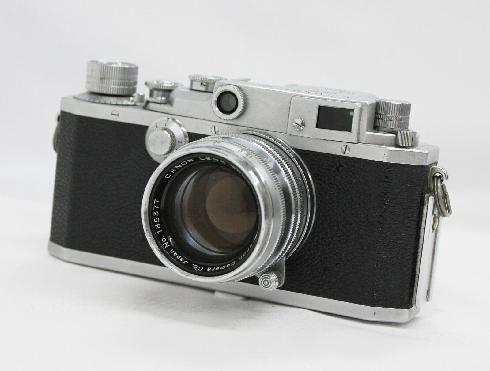 Canon Model II F EP Vintage 35mm Rangefinder Camera with Canon Model II F EP Vintage 35mm Rangefinder Camera with