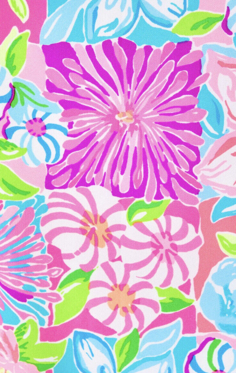 Pre-owned Lilly Pulitzer Size 12 Kimberle Stretch Maxi Dress Take It From Your Mumsy In Multicolor