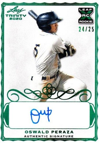 2020 Leaf Trinity - Oswald Peraza #A-OP1