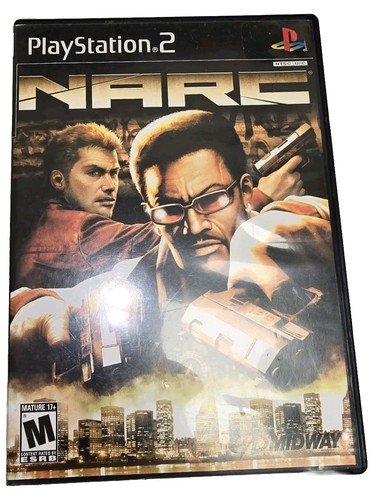 ps2ソフト NARC ナーク　北米版　海外版 Narc Sony Playstation 2 PS2 Complete Great Shape TESTED AND