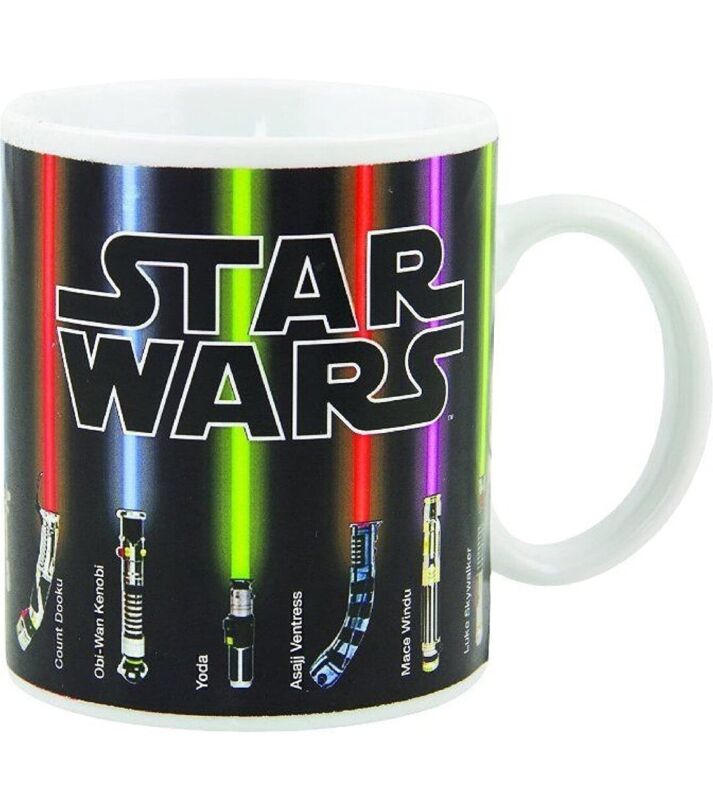 Star Wars Light Saber MAGIC Mug HEAT COLOR REACTION CHANGE Various SABER BENAIR