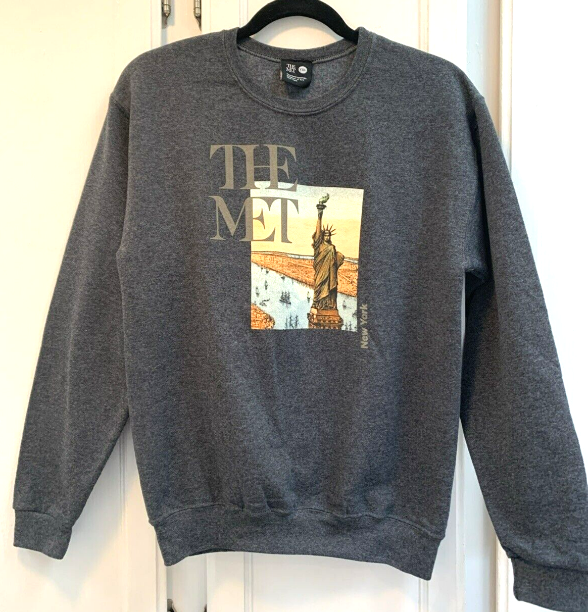 スウェット・トレーナー THE MUSEUM VISITOR LETTERING T-SHIRTS PRINTED SWEAT MY894 71CnffTpuWL.jpg