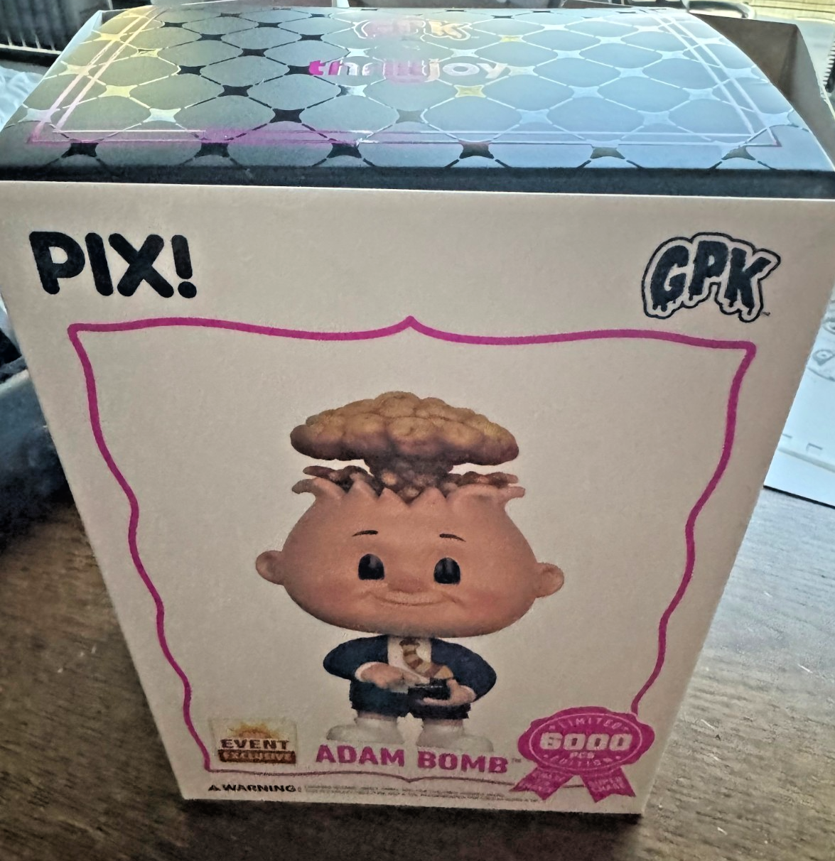 GPK ADAM BOMB Vinyl Figure ガーベッジペイルキッズ Funko Pop. Garbage Pail Kids. Adam Bomb Vinyl Figure. New