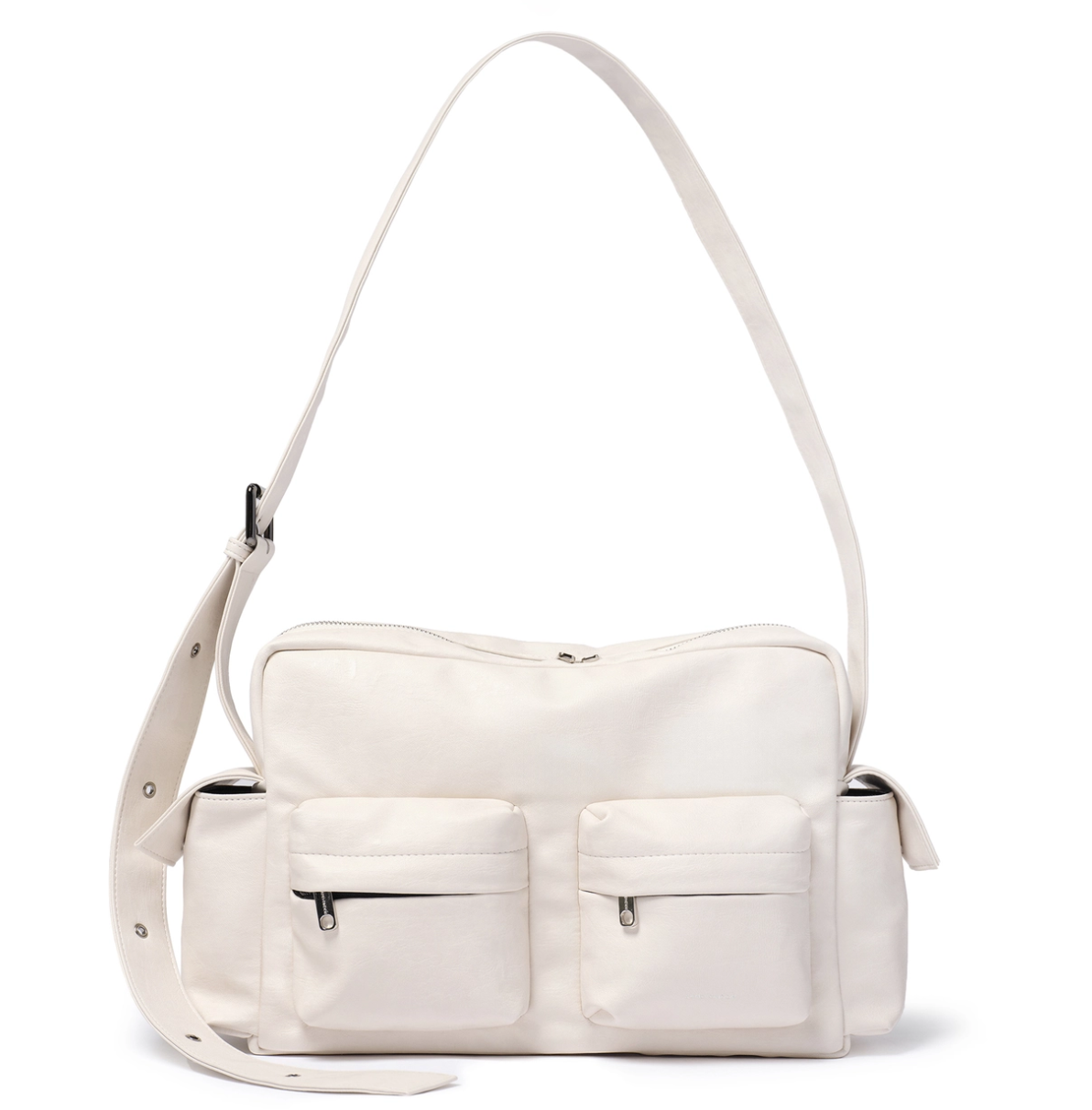 ☆SAMO ONDOH☆ Pocket Utility Bag M nappa ivory SAMO ONDOH Pocket Utility Bag M Nappa Ivory | Koriah