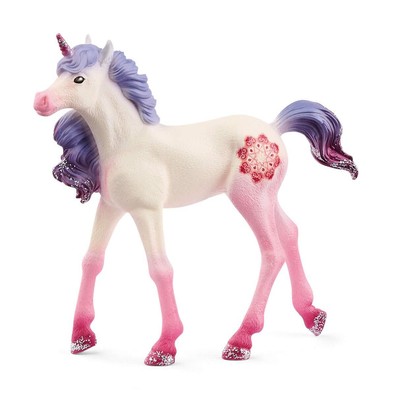SCHLEICH 70716 Mandala Unicorn Foal bayala Toy Figurine for children aged 5-12 Y