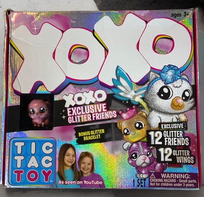 Tic Tac Toys XOXO Glitter Friends 12 Friends & Wings Rare Bracelet Not Included