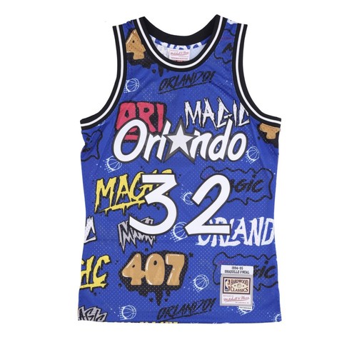 1994-95 Shaquille O'Neal 32 Orlando Magic Mitchell & Ness