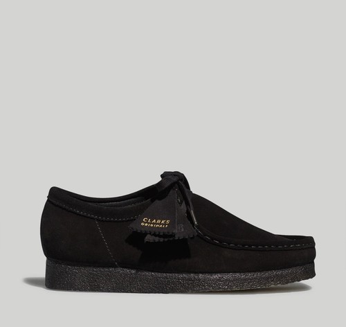 Clarks® Suede Wallabee Shoes BLACK - Size 8.5 | eBay