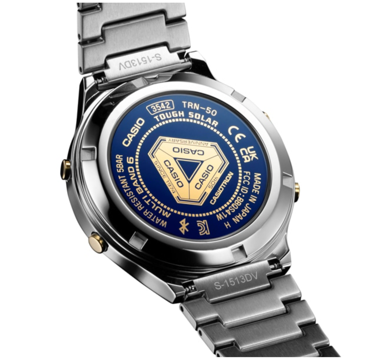 Pre-owned Casio 50th Anniversary Tron Watch Quartz Trn-50ss-2ajr Japan [preorder]