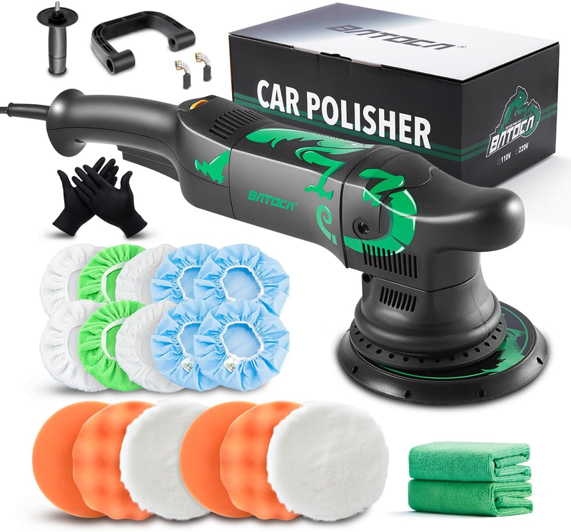 Dual Action Polisher, Car Buffers and Polishers, 6 Inches an